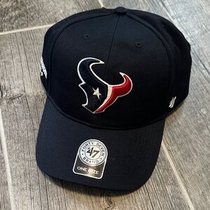 47 + Bridgestone Golf Houston Texans Navy and Red Cap